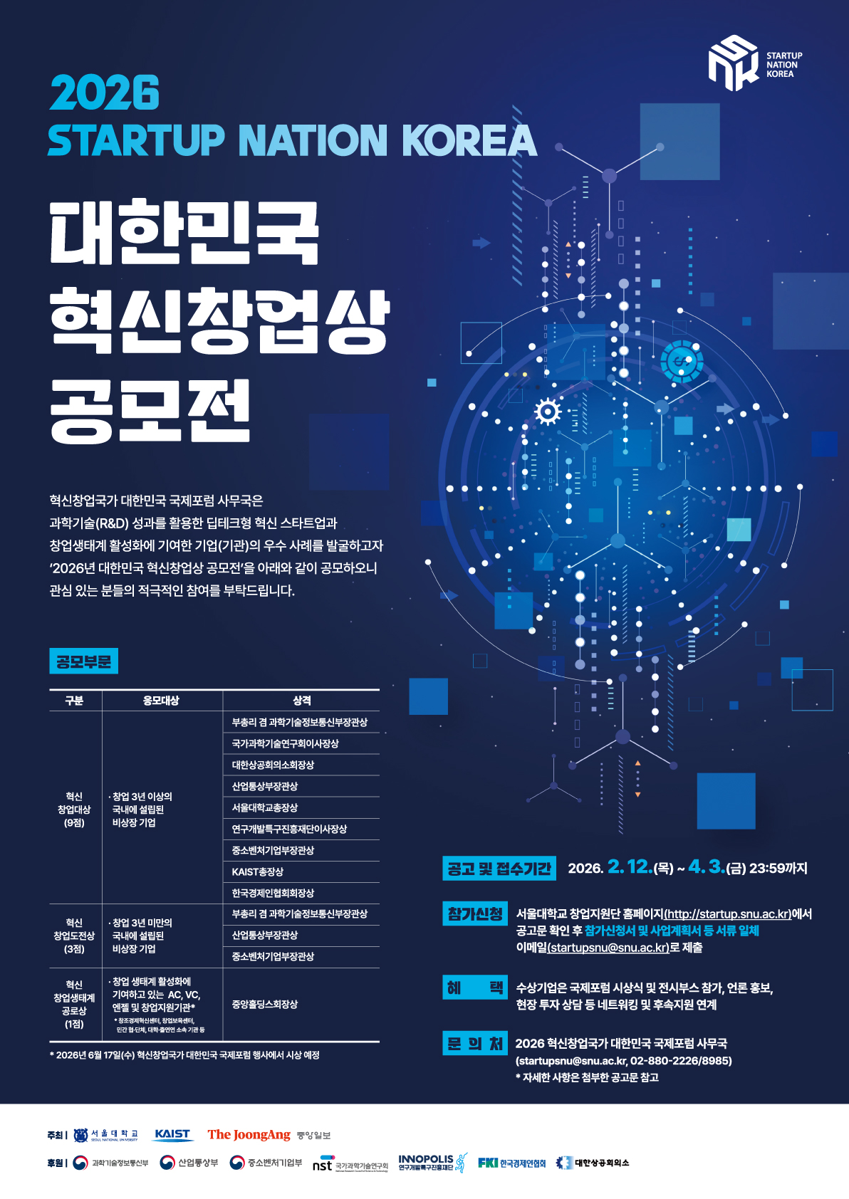 [붙임3] 2026 대한민국 혁신창업상 공모전 포스터 (1)